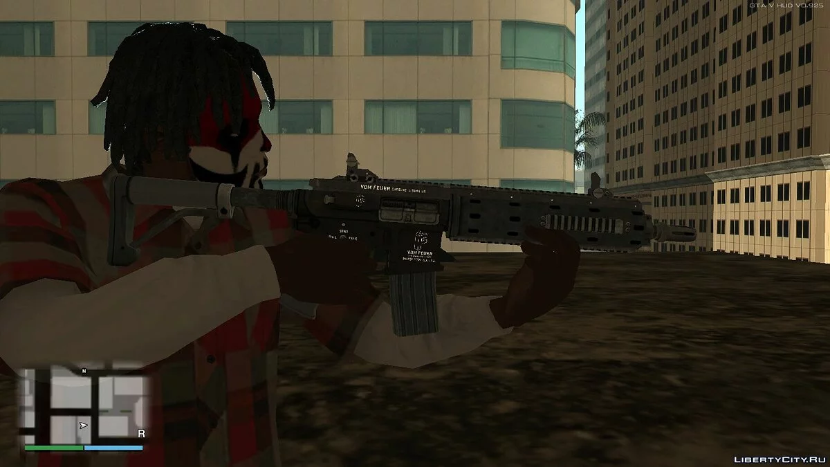 GTA 5 Vom Feuer Carbine Rifle / GTA San Andreas