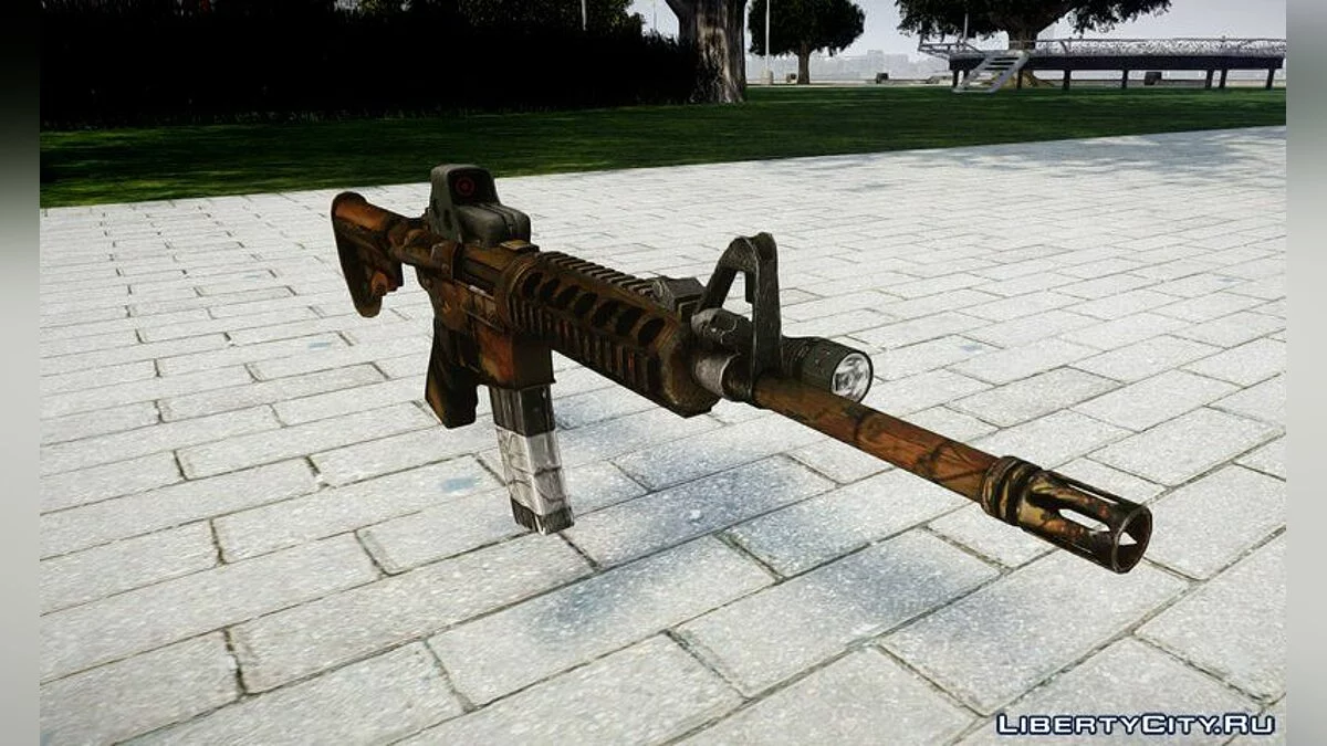 Tactical M4 (HD) / GTA San Andreas