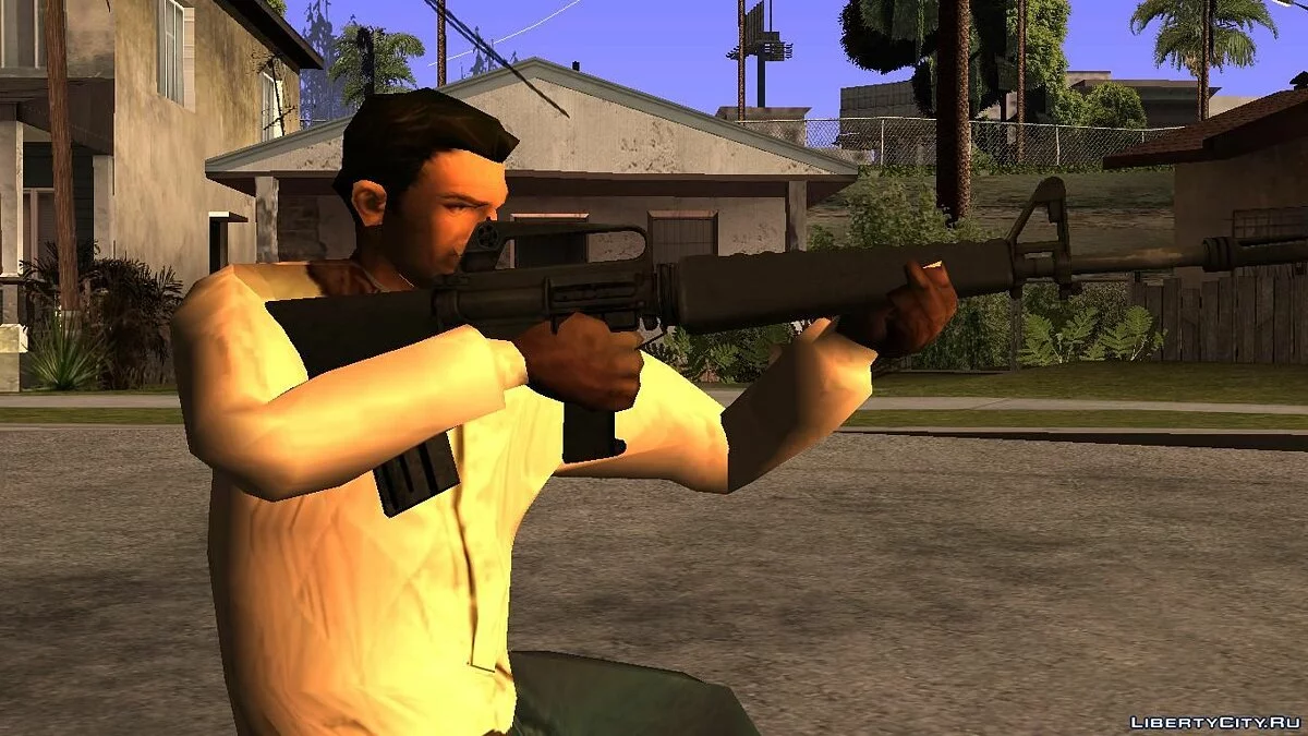 M16A2 Bullpap / GTA San Andreas