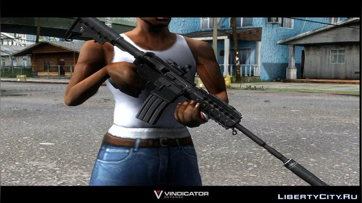 COD4MW Remastered M4A1 / GTA San Andreas
