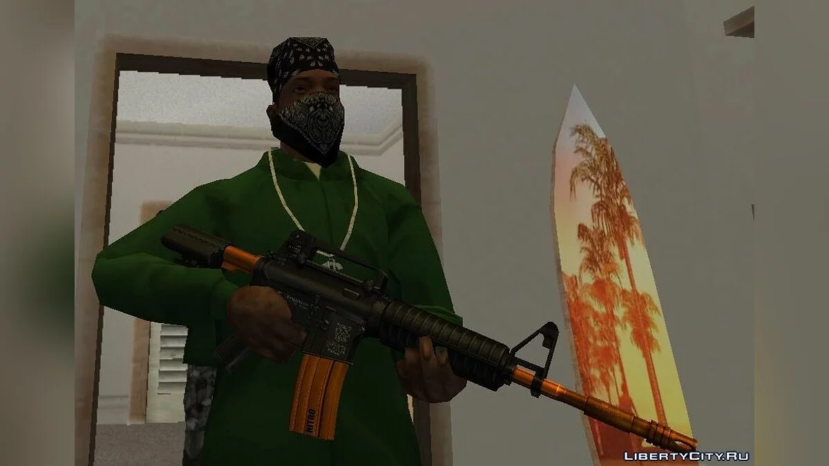 Nitro M4 / GTA San Andreas