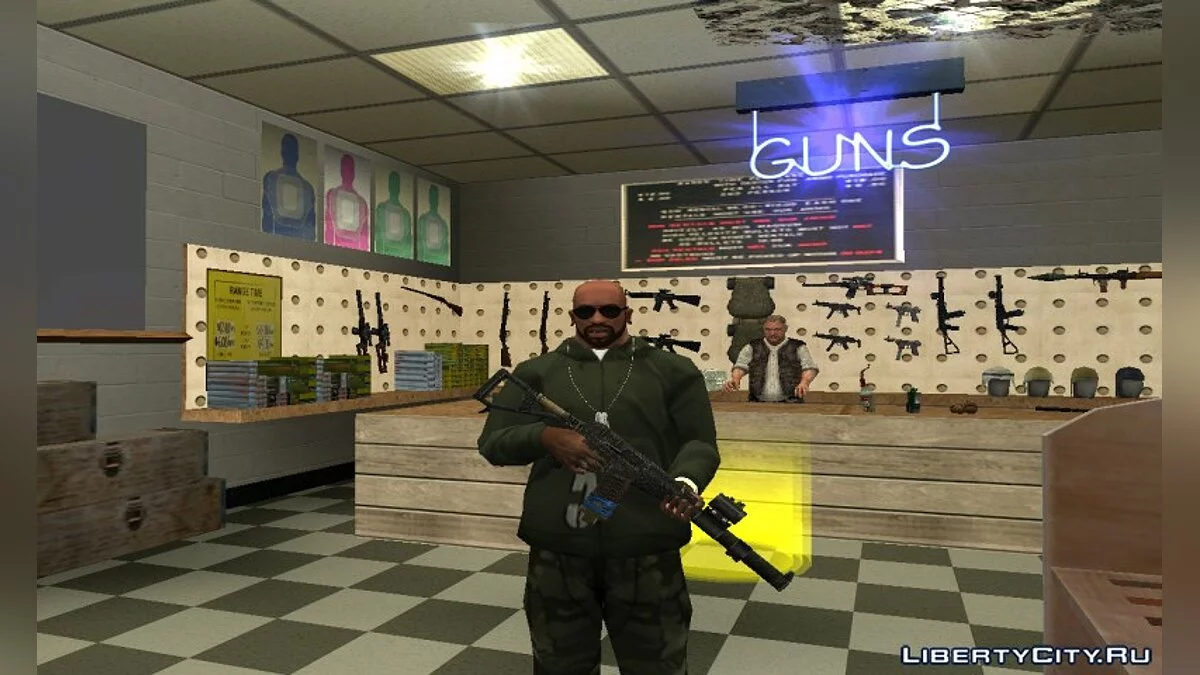 Штурмовой  АС«Вал» из S.T.A.L.K.E.R. / GTA San Andreas