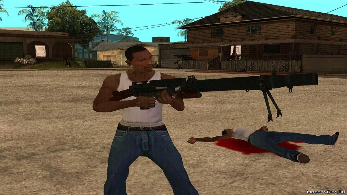 Lewis Machinegun / GTA San Andreas