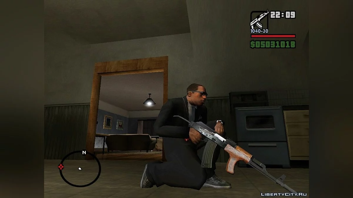 Румынский AK-74 aka PM md. 63 / GTA San Andreas