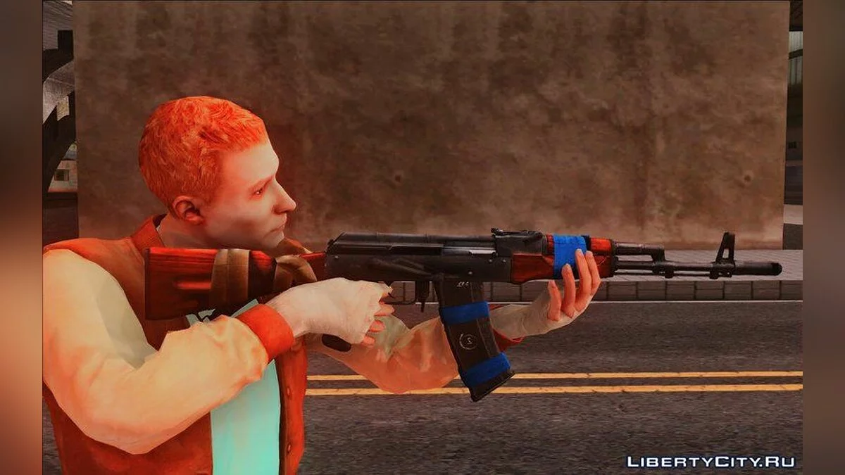 Contract Wars AK-74 / GTA San Andreas