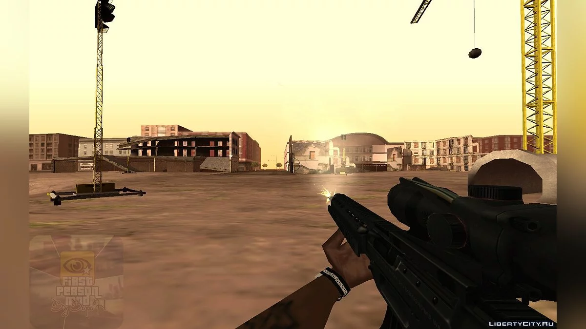 SIG-556XI Assault Rifle / GTA San Andreas