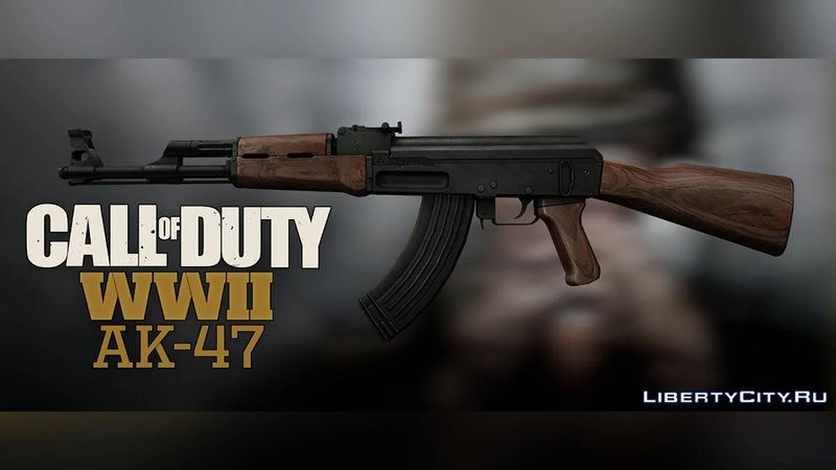 Call of Duty WWII AK-47 / GTA San Andreas