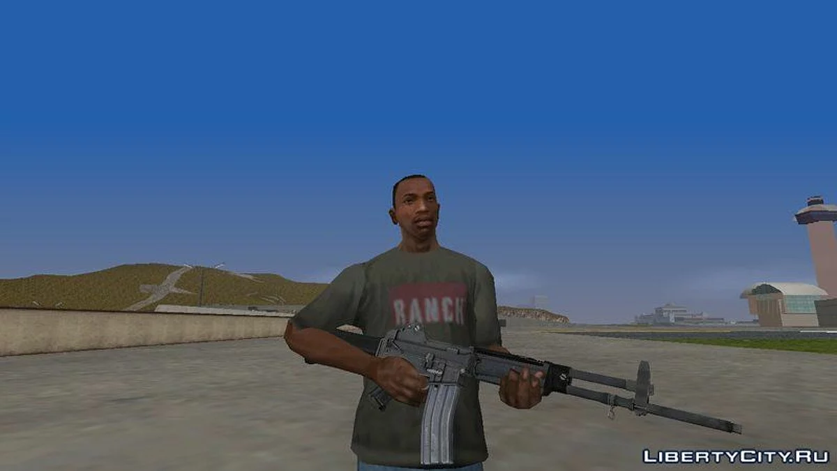 Daewoo K-2 Assault Rifle / GTA San Andreas