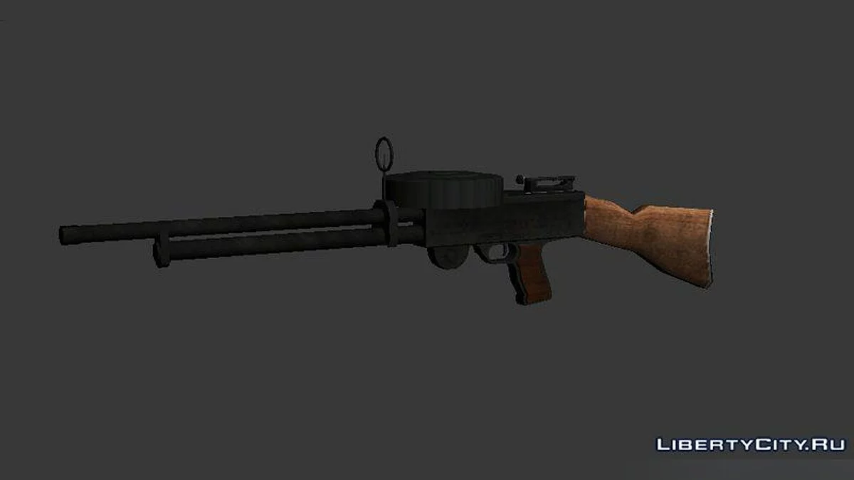 Lewis Aircraft MG ( Assault Version ) / GTA San Andreas