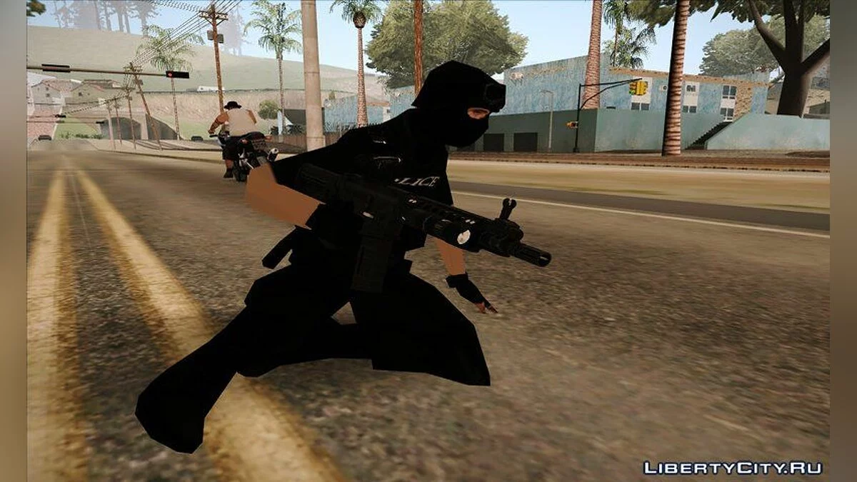 M4A1 SWAT (ACOG, Flashlight) / GTA San Andreas