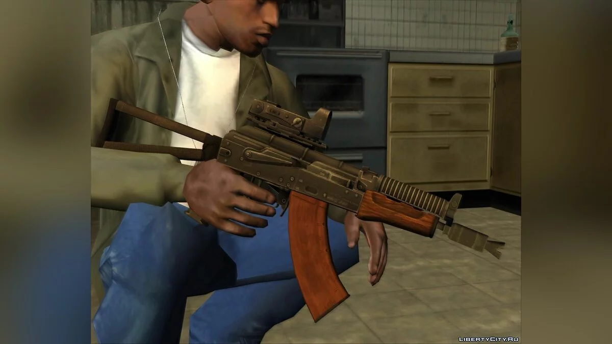 AKS74U from Medal of Honor: Warfighte / GTA San Andreas