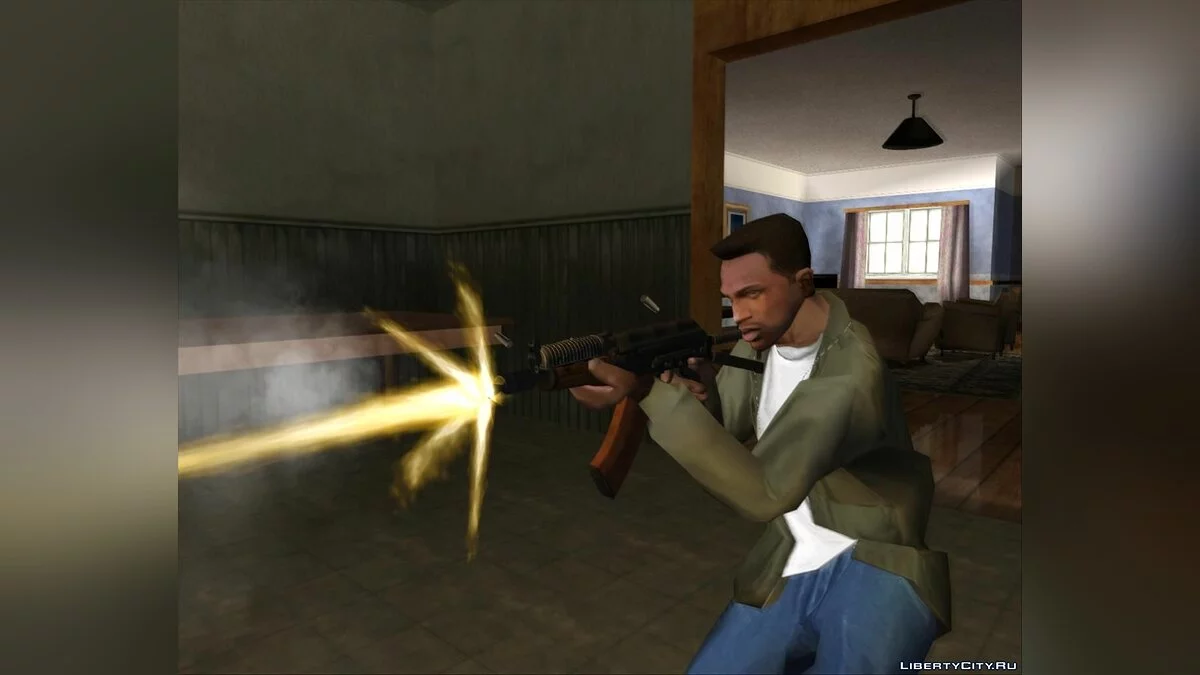 AKS74U from Medal of Honor: Warfighte / GTA San Andreas