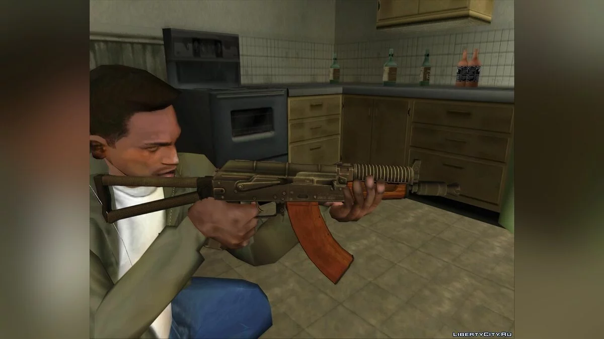 AKS74U from Medal of Honor: Warfighte / GTA San Andreas