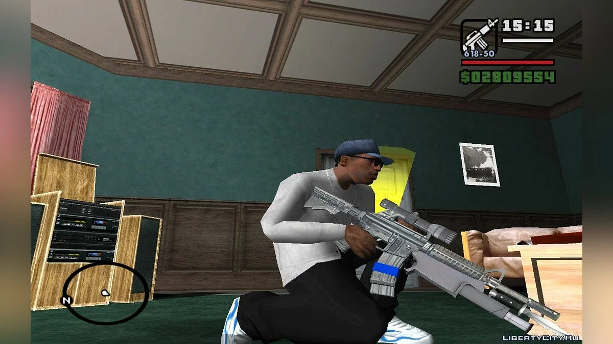 Тактическая M4 Saints Row 2 / GTA San Andreas