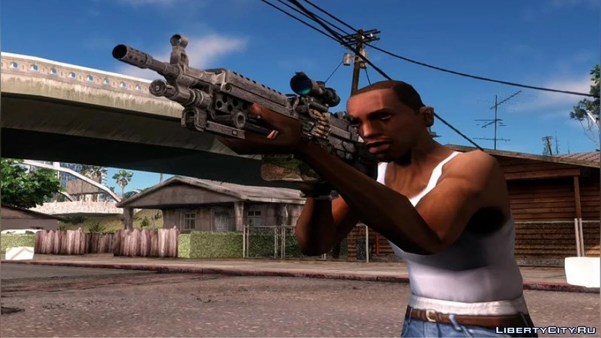 M249 Light Machine Gun / GTA San Andreas