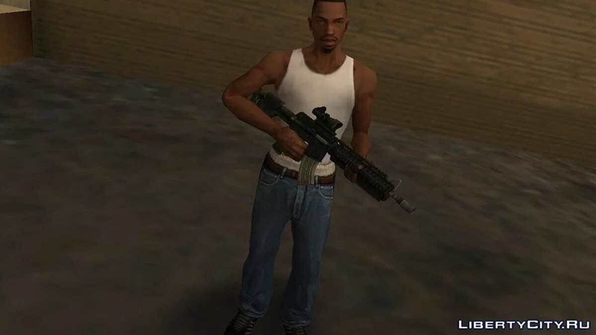 Карабин из Fallout New Vegas / GTA San Andreas