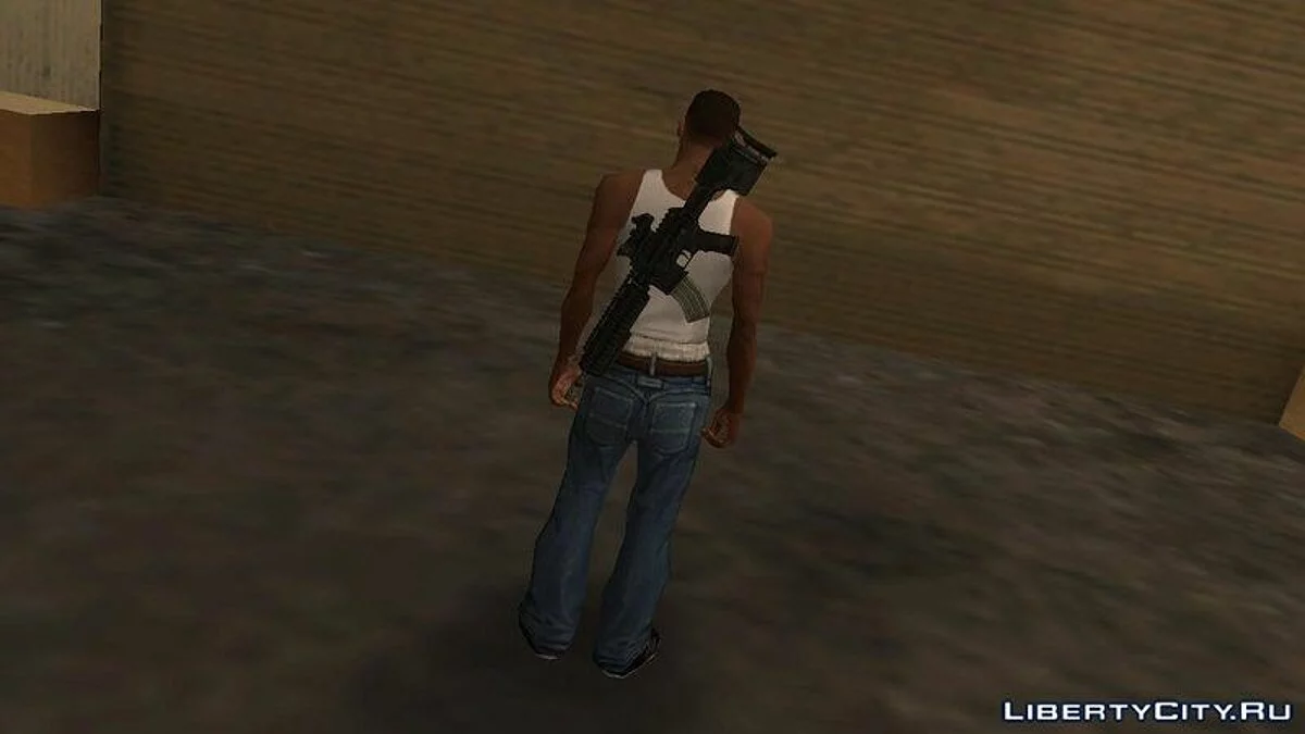 Карабин из Fallout New Vegas / GTA San Andreas