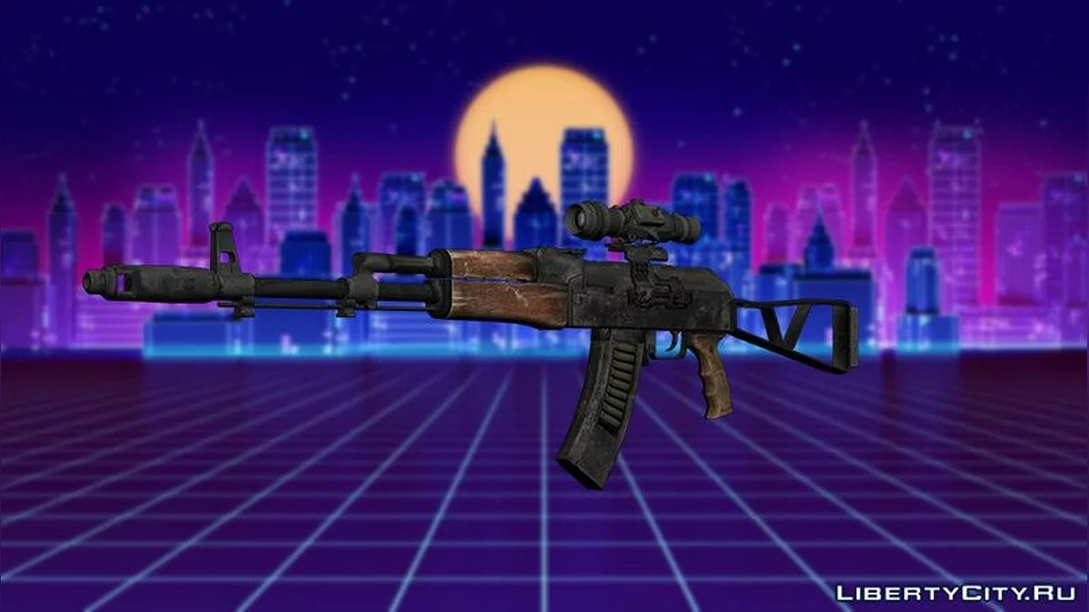 Exodo Metro AK-47 / GTA San Andreas