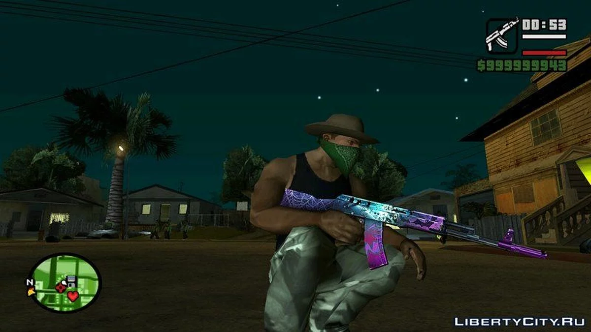 SFPH Playpark/Ghost AK47 / GTA San Andreas