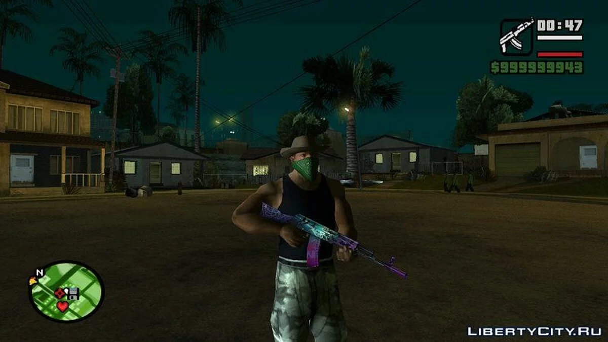 SFPH Playpark/Ghost AK47 / GTA San Andreas