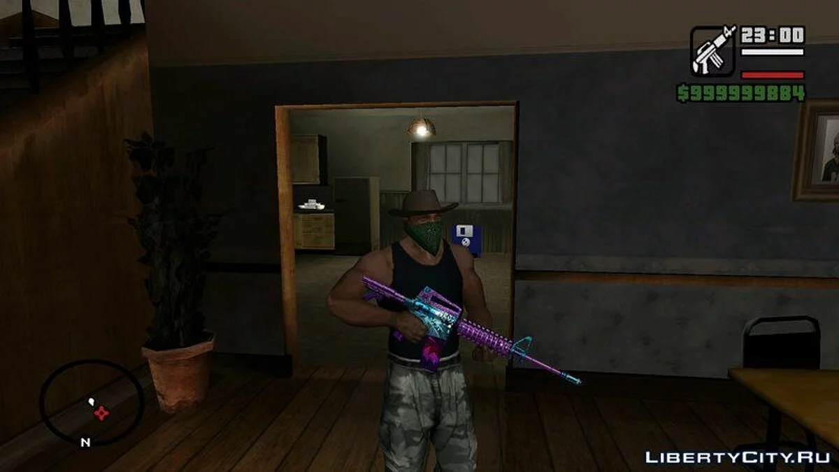 SFPH Playpark/Ghost M4A1 / GTA San Andreas