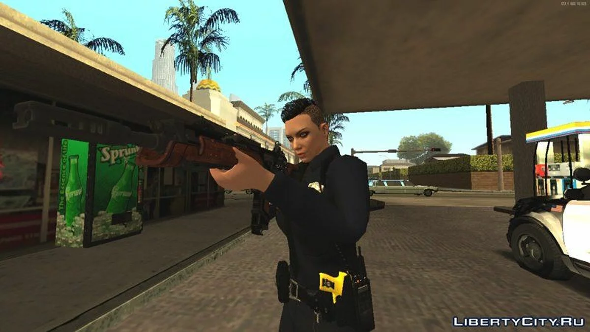 ICR-7 из Call of Duty Black Ops 4 / GTA San Andreas