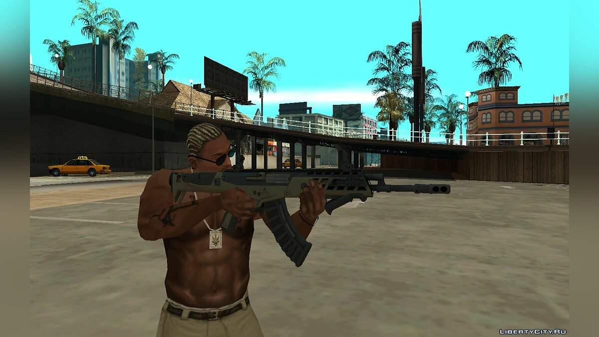 Скачать AK-Alpha из Warface для GTA San Andreas