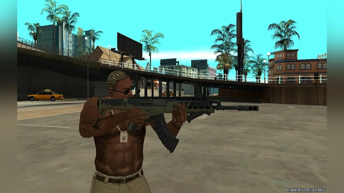 AK-Alpha из Warface / GTA San Andreas