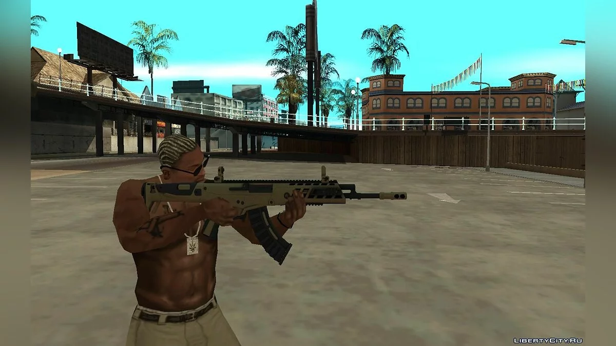 AK-Alpha из Warface / GTA San Andreas