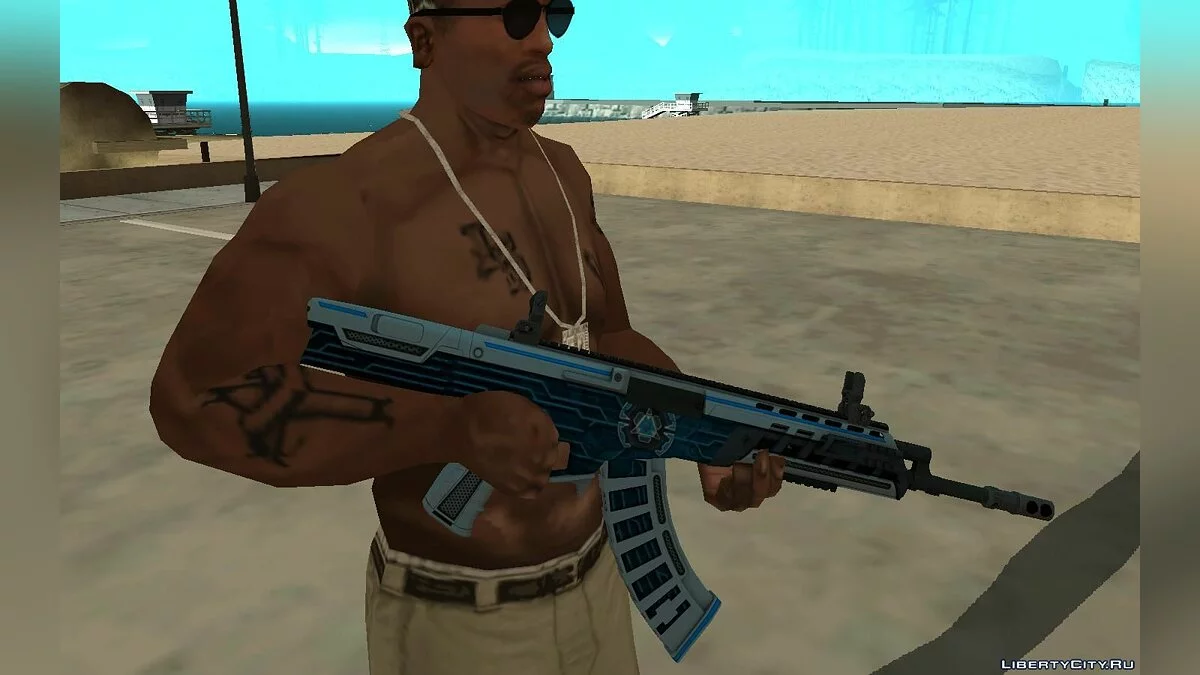 AK-Alpha из Warface / GTA San Andreas