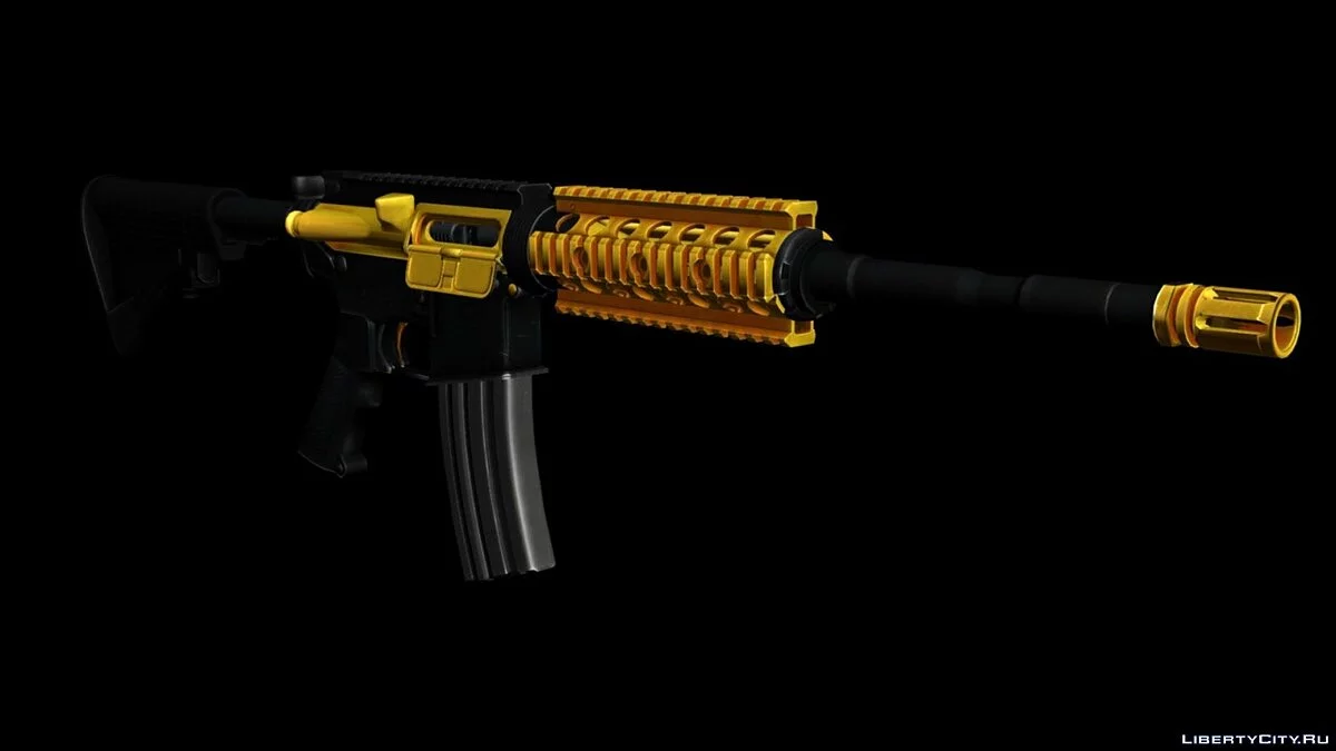 M4 Gold V2 / GTA San Andreas