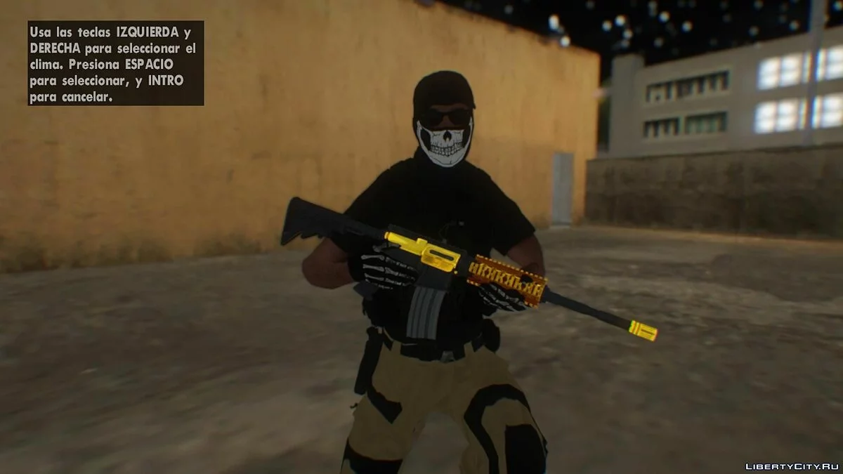 M4 Gold V2 / GTA San Andreas