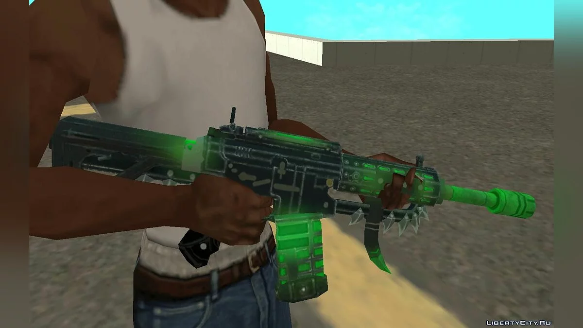 Правила выживания: AR15 Poison Sting / GTA San Andreas