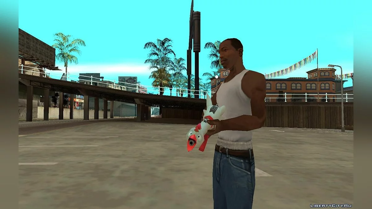 Правила выживания: резиновая курица-автомат / GTA San Andreas