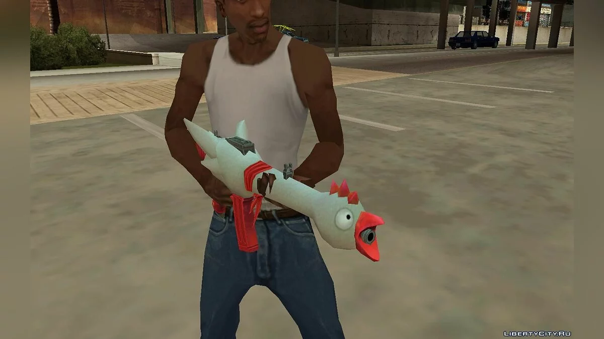 Правила выживания: резиновая курица-автомат / GTA San Andreas