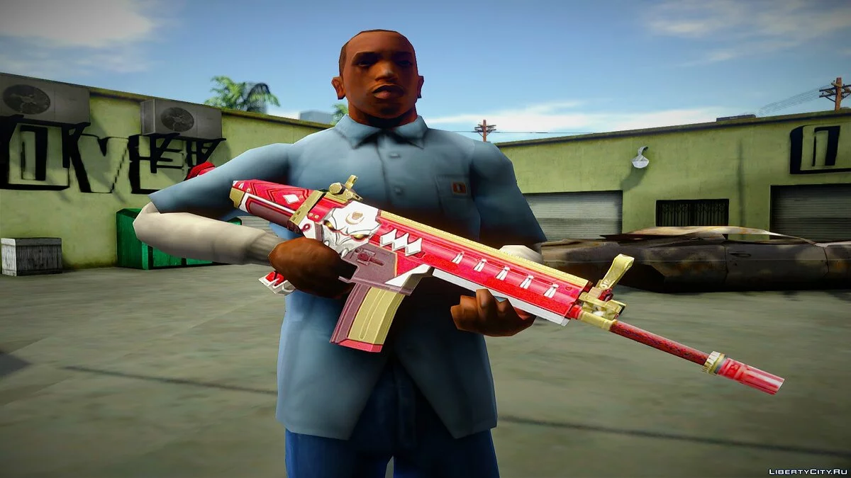 SCAR Blood Moon / GTA San Andreas