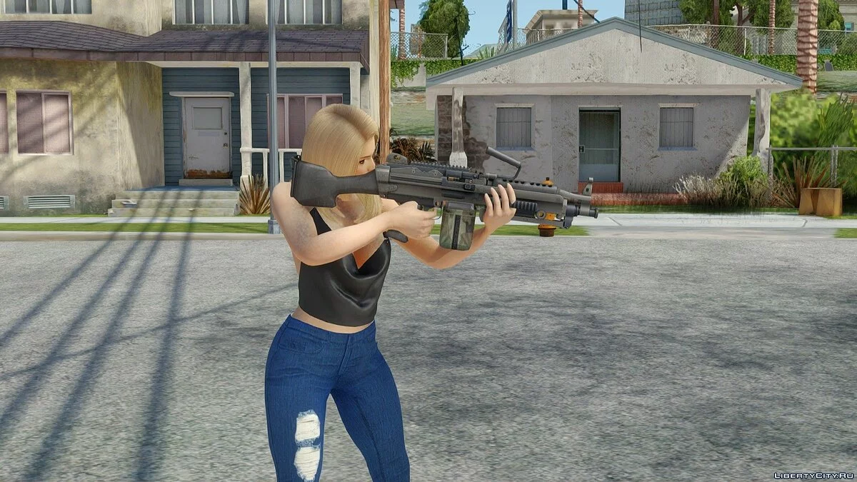 Ametralladora M249 / GTA San Andreas