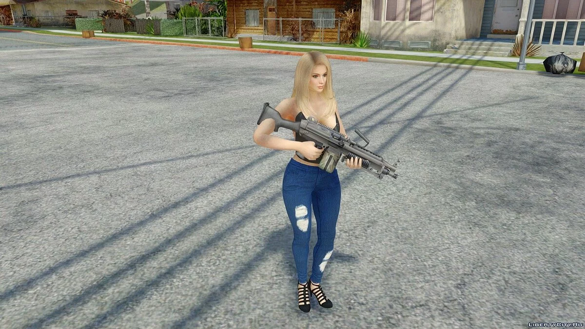 Ametralladora M249 / GTA San Andreas