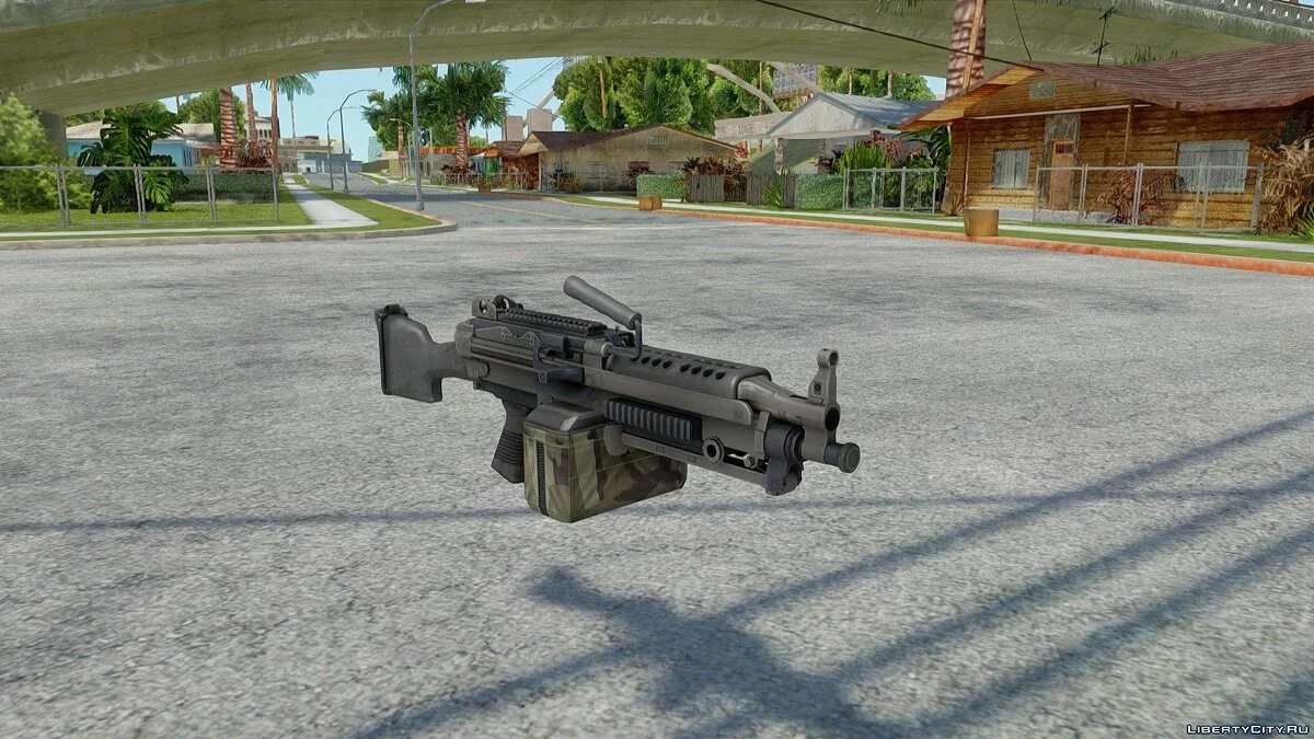 Ametralladora M249 / GTA San Andreas