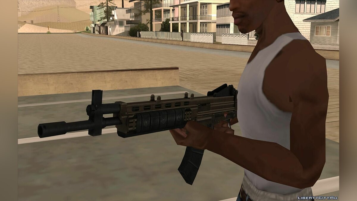 Скачать Assault Rifle из игры World War Z для GTA San Andreas