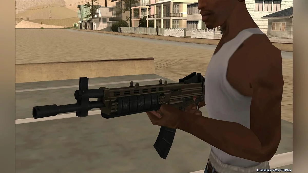 Assault Rifle из игры World War Z / GTA San Andreas