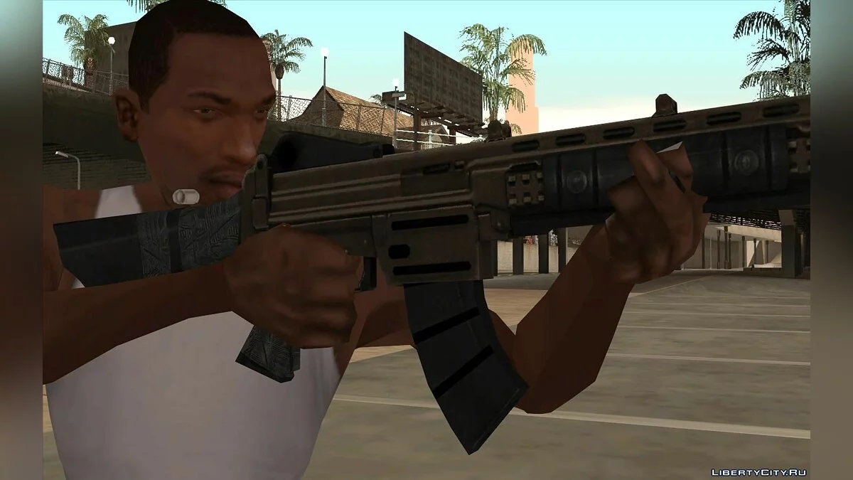 Assault Rifle из игры World War Z / GTA San Andreas