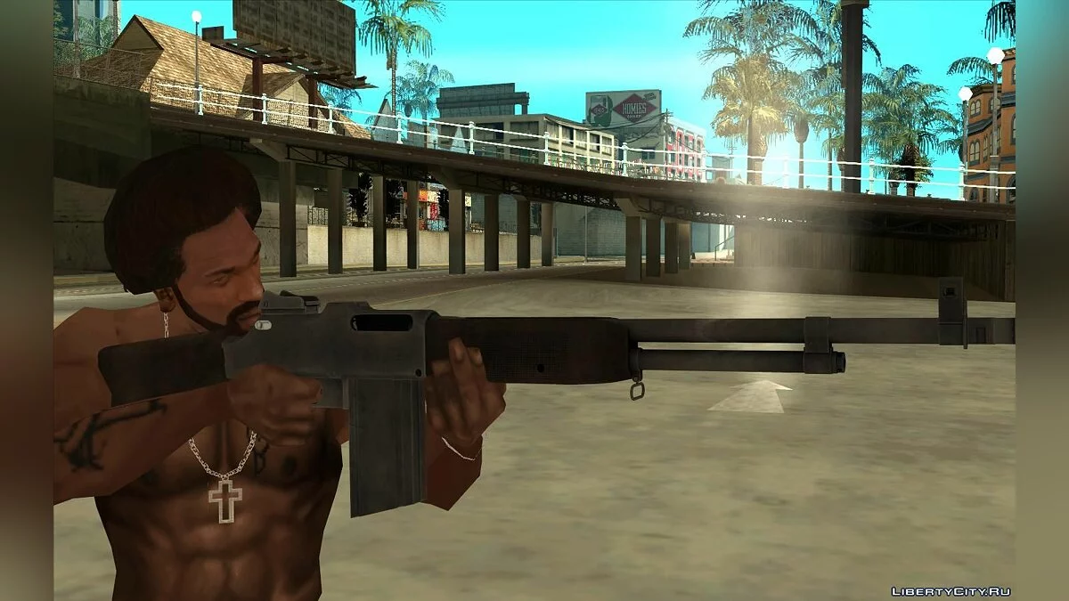 BAR M1918 из Battlefield 1 / GTA San Andreas