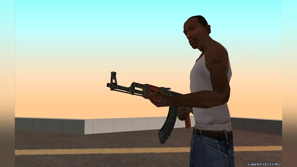 HQ AK-47 из Fallout 3 / GTA San Andreas