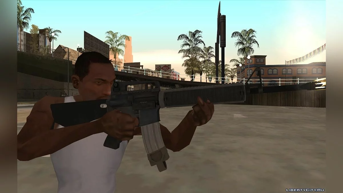 M16 из Battlefield 4 / GTA San Andreas
