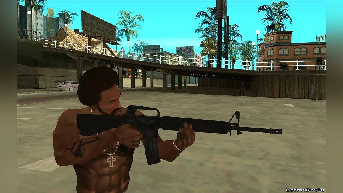 M16A2 Assault Rifle из Counter-Strike / GTA San Andreas