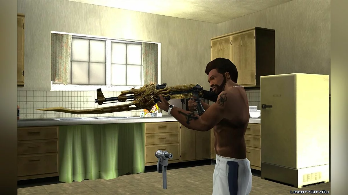 CrossFire's AK-47 Beast / GTA San Andreas