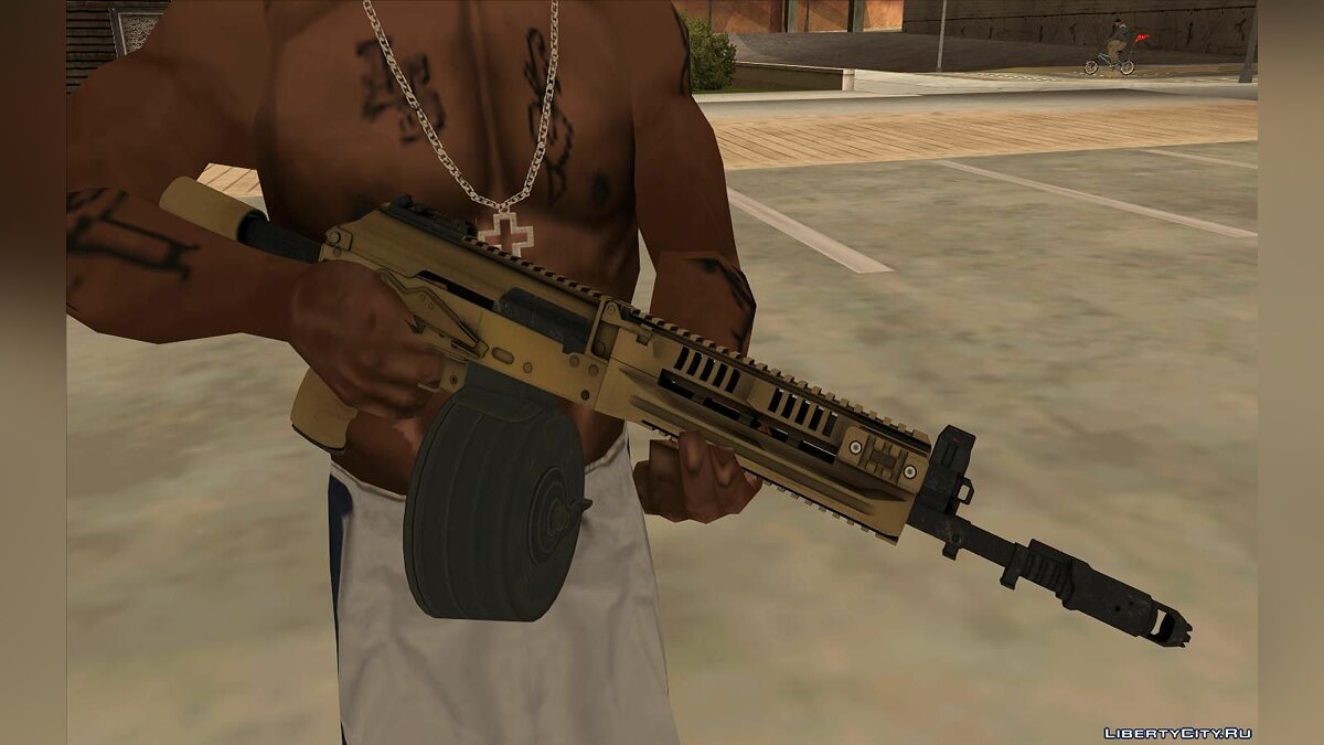 Скачать RPK-17 Drum из игры PAYDAY 2 для GTA San Andreas