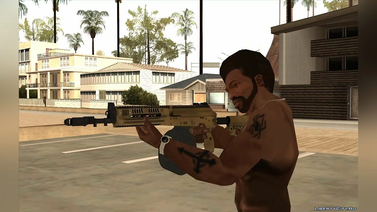 RPK-17 Drum из игры PAYDAY 2 / GTA San Andreas