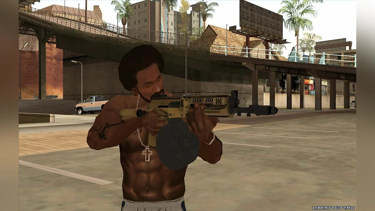 RPK-17 Drum из игры PAYDAY 2 / GTA San Andreas